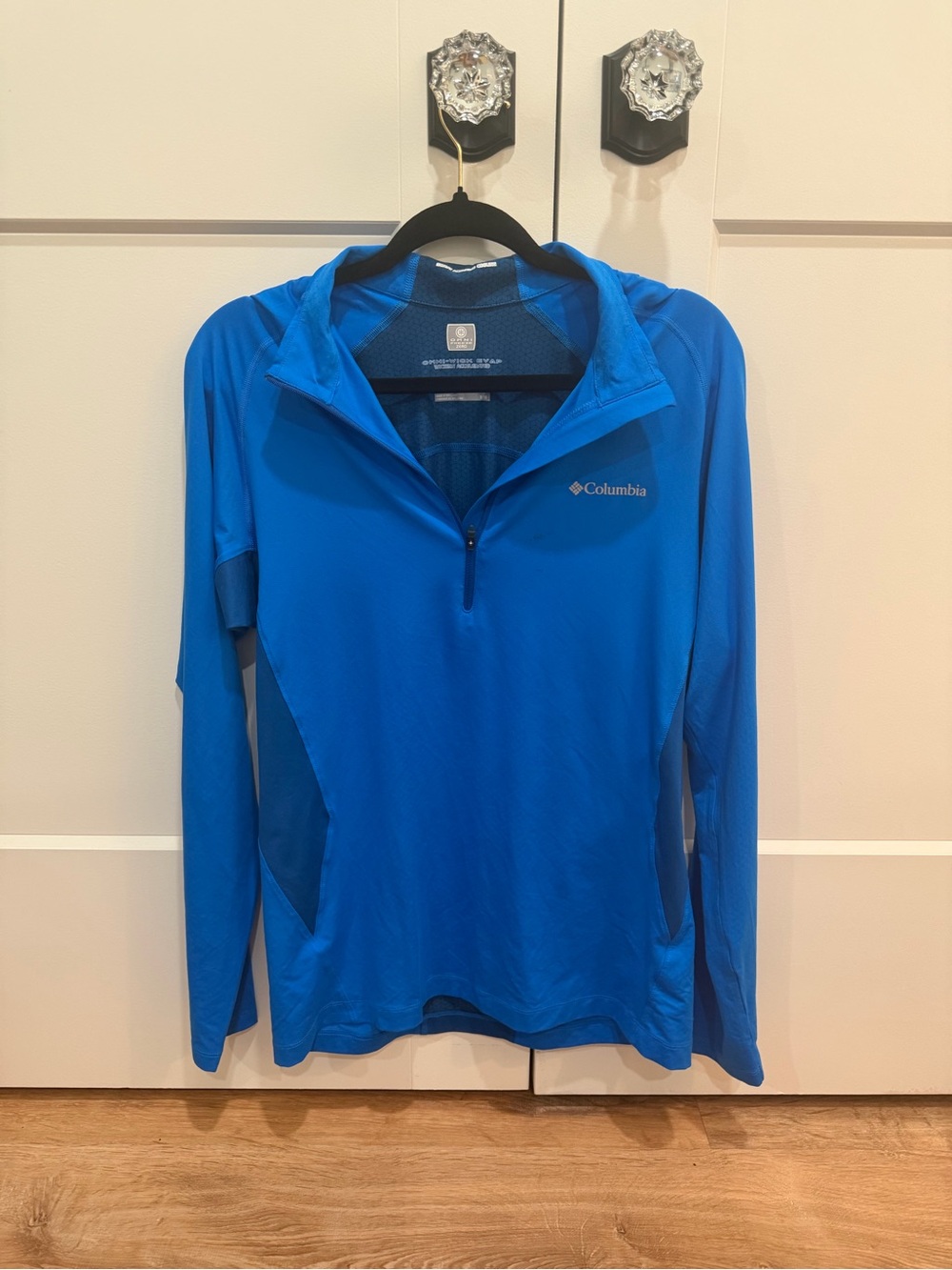Columbia Omni freeze zero Women’s Active half zip Blue Long-Sleeve top